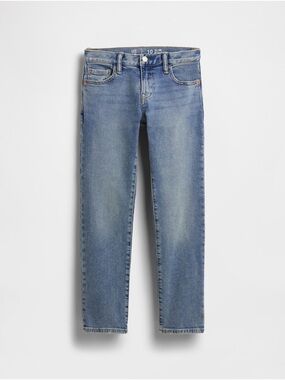 GAP Boys Light Wash Blue Straight Jeans - Size 18 Slim